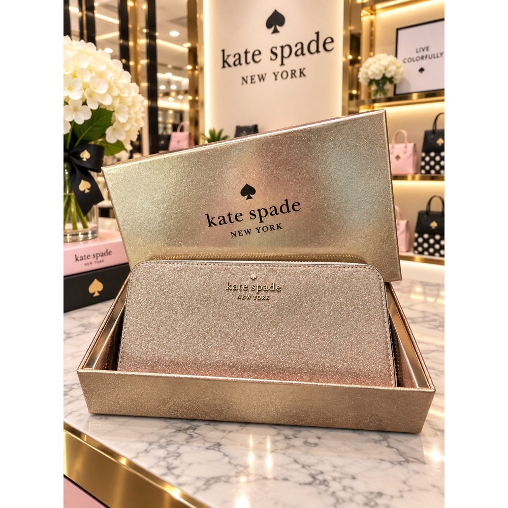 W267 Kate spade glitter wallet